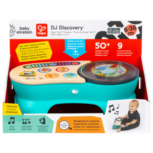 DJ микшер Hape DJ Discovery 6 месяцев / Синий photo 3