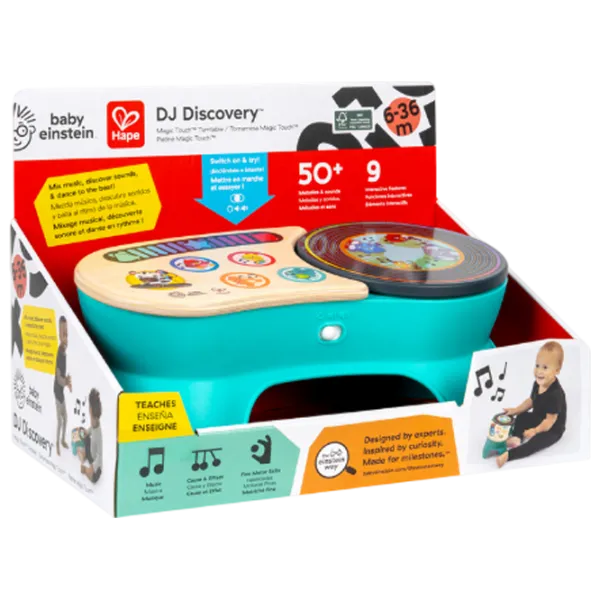 DJ микшер Hape DJ Discovery 6 месяцев / Синий photo 4