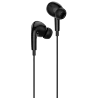 Наушники Hoco M101 Pro Crystal Черный Проводная/ Персональный