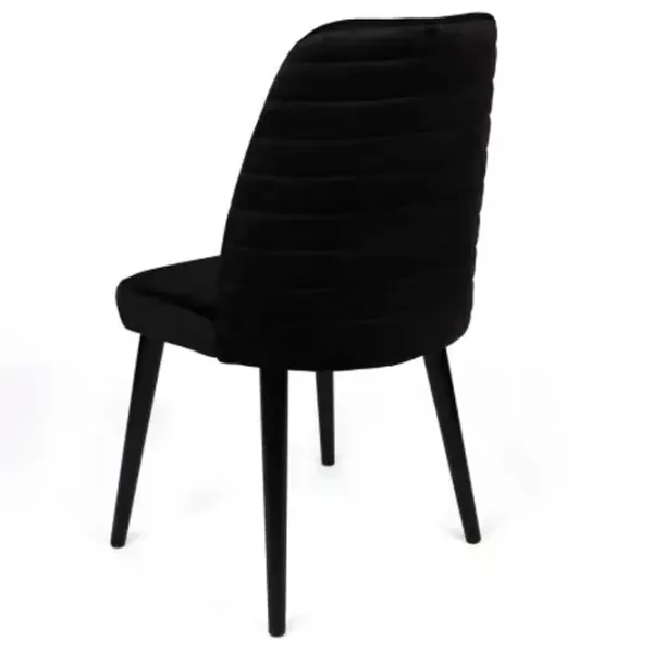 Set scaune de bucătarie Trendy Tutku Catifea/ Black Black photo 3