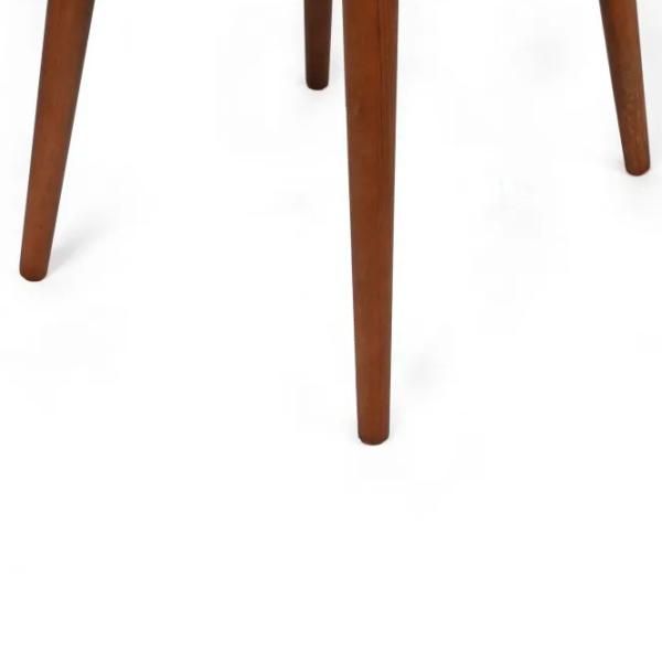 Set scaune de bucătarie Trendy Tutku Catifea/ Cream Brown photo 4