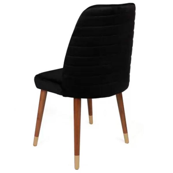 Set scaune de bucătarie Trendy Hugo Catifea/ Black Brown photo 5