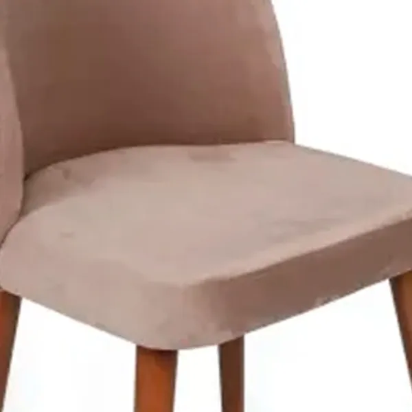 Set scaune de bucătarie Trendy Hugo Catifea/ Beige Brown photo 4