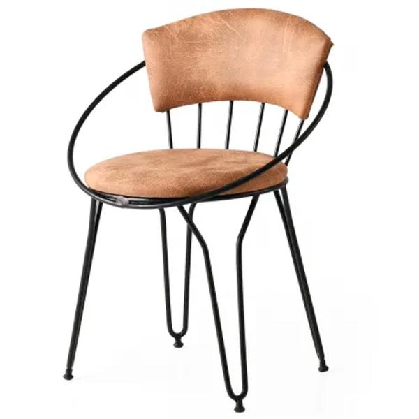 Set scaune de bucătarie Trendy Istanbul Velvet/ Beige Black photo 2