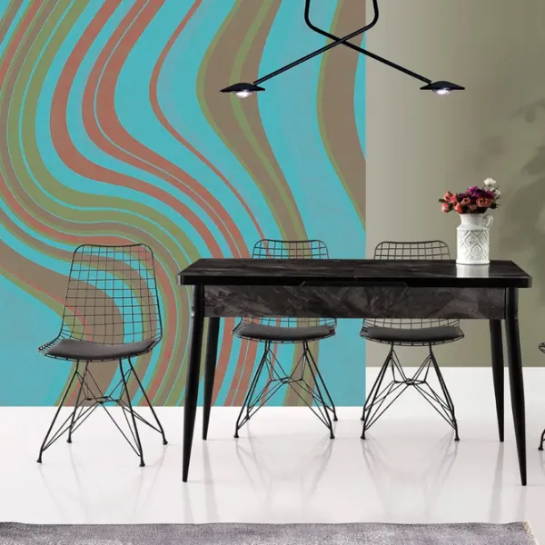 Scaun de bucătărie Trendy Tivoli ECO Piele/ Black  photo 2