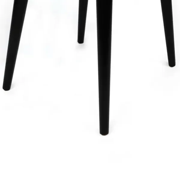 Set scaune de bucătarie Trendy Tutku Catifea/ Cream Black photo 5