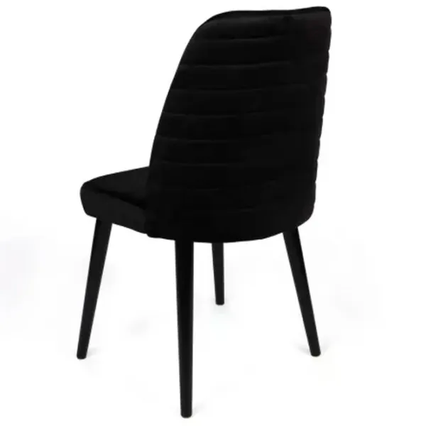 Set scaune de bucătarie Trendy Tutku Catifea/ Black Black photo 3