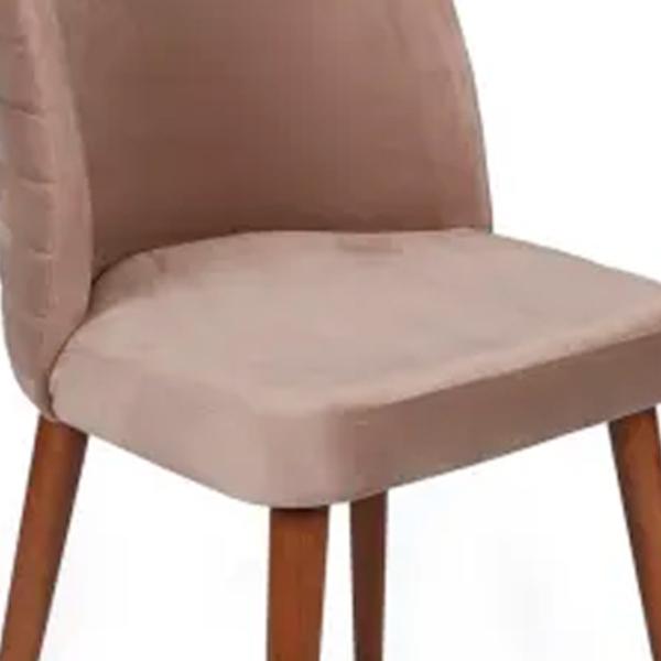 Set scaune de bucătarie Trendy Tutku Catifea/ Beige Brown photo 4