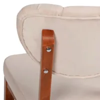 Set scaune de bucătarie Trendy Elma Catifea/ Beige Brown photo 4