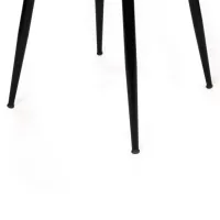 Set scaune de bucătarie Trendy KUŞAKLI Catifea/ Cream Black photo 6