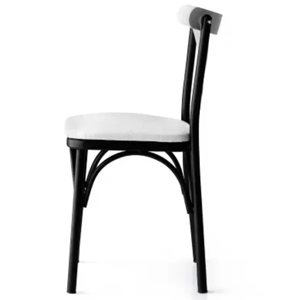 Set scaune de bucătarie Trendy Ekol Piele ecologică / White Black photo 3