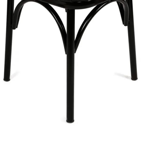 Set scaune de bucătarie Trendy Ekol Piele ecologică / Black Black photo 6