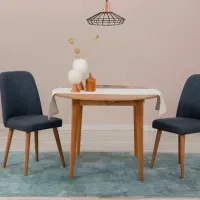 Кухонный стол раскладной Trendy Vina Меламиновая ДСП/ Дуб Сонома photo 6