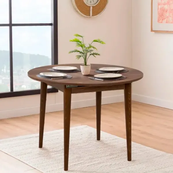 Masă de bucătărie extensibilă Trendy Vina PAL melaminat/ Brown photo 5