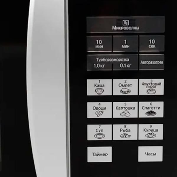 Микроволновая печь Panasonic NN-ST342MZUE Отдельно стоящий / 800 Вт / Серебряный photo 8