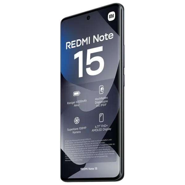 Xiaomi Redmi Note 15 4G 6 GB/ 128 GB/ Dual SIM/ Black Midnight photo 10
