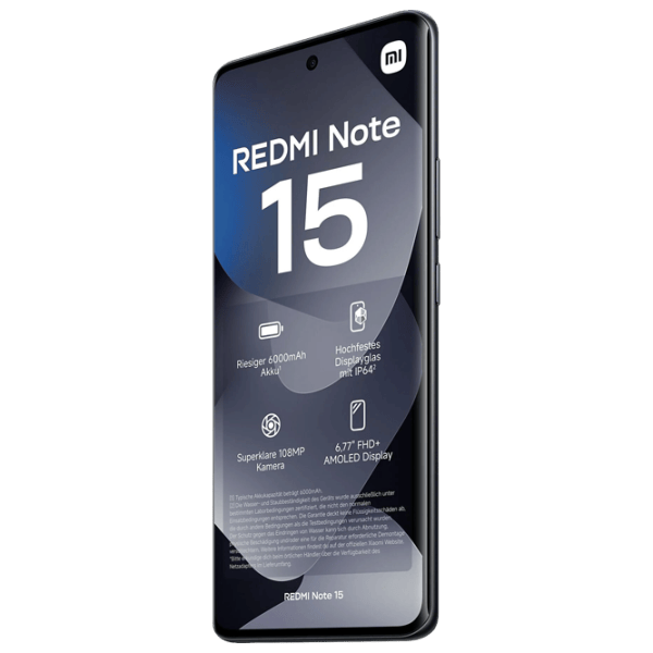 Xiaomi Redmi Note 15 4G 6 GB/ 128 GB/ Dual SIM/ Black Midnight photo 10