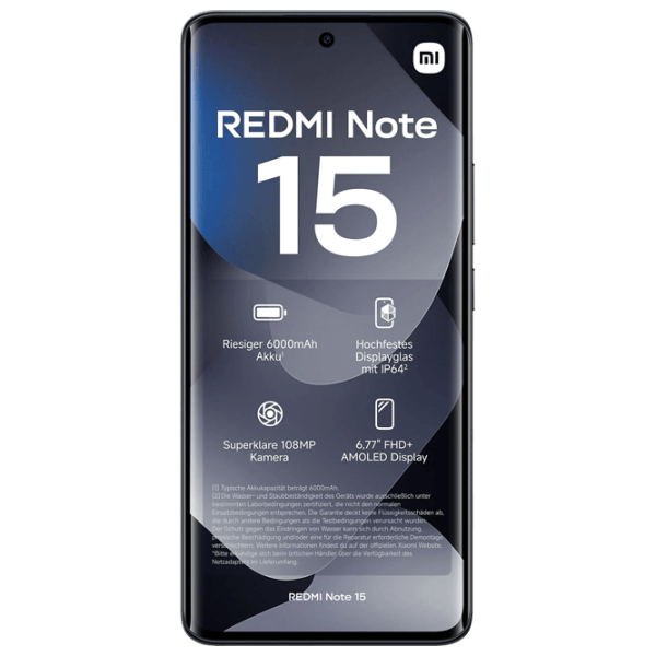 Xiaomi Redmi Note 15 4G 6 GB/ 128 GB/ Dual SIM/ Black Midnight photo 11