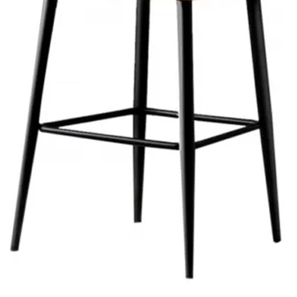 Scaune de bar Trendy Rubi Poliester / Metal / Yellow photo 4