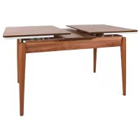 Masă de bucătărie extensibilă Trendy Sigma MDF/ Brown photo 5