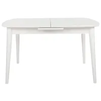 Masă de bucătărie extensibilă Trendy Retro MDF/ White