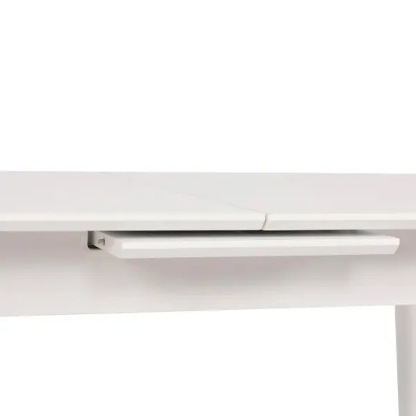 Masă de bucătărie extensibilă Trendy Retro MDF/ White photo 4