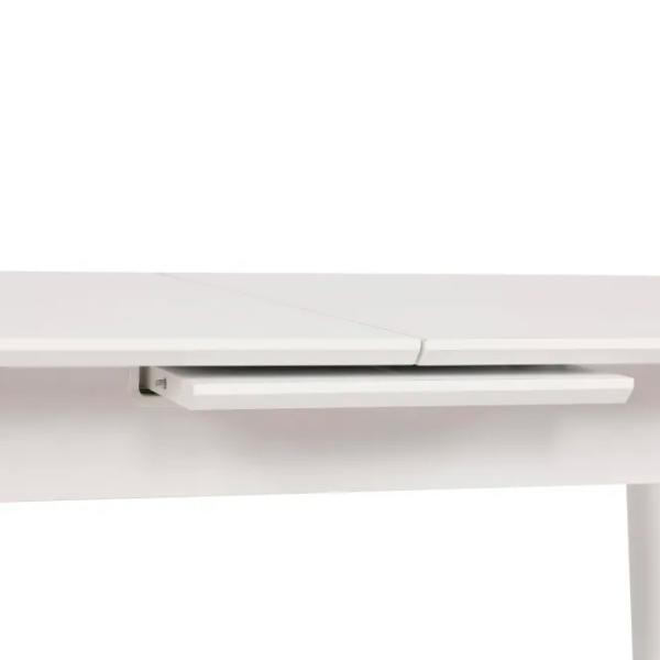 Masă de bucătărie extensibilă Trendy Retro MDF/ White photo 4