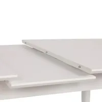 Masă de bucătărie extensibilă Trendy Retro MDF/ White photo 5