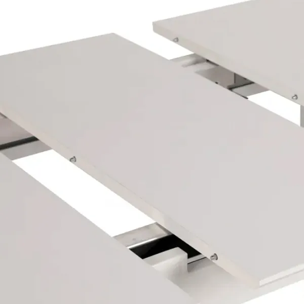 Masă de bucătărie extensibilă Trendy Retro MDF/ White photo 6