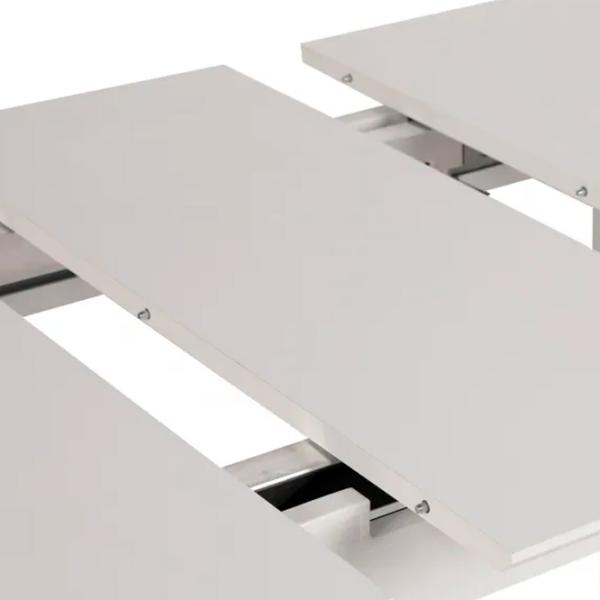 Masă de bucătărie extensibilă Trendy Retro MDF/ White photo 6