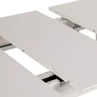 Masă de bucătărie extensibilă Trendy Retro MDF/ White photo 6