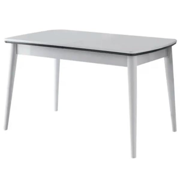 Masă de bucătărie extensibilă Trendy Vega MDF/ White photo 1