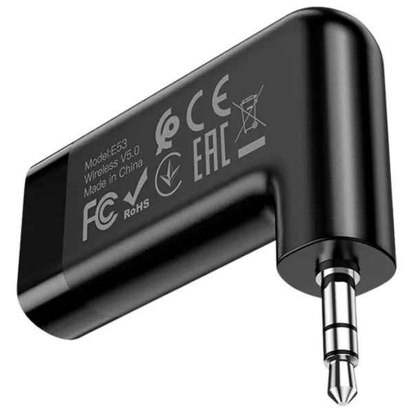 Audio Receiver Hoco E53 Dawn Sound in-car Black photo 3