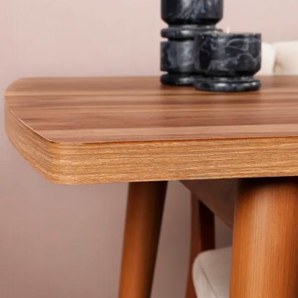 Masă de bucătărie extensibilă Trendy Inci 1141 PAL melaminat/ Brown photo 9