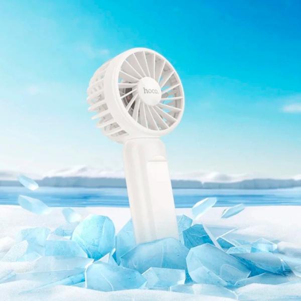 Вентилятор Hoco HX60 Nimble  / Портативный / Белый photo 8