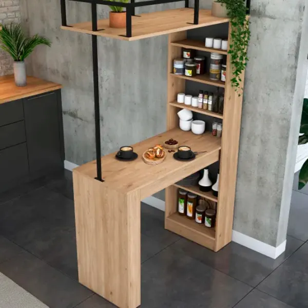 Masă de bucătărie fixă Trendy JA117 PAL melaminat/ Stejar Sonoma photo 5