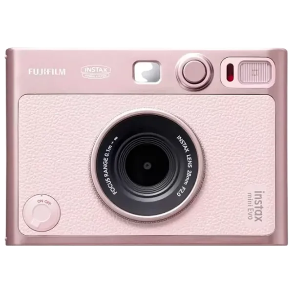 Cameră foto FujiFilm Instax Mini Evo Compact CMOS/ Pink photo 1