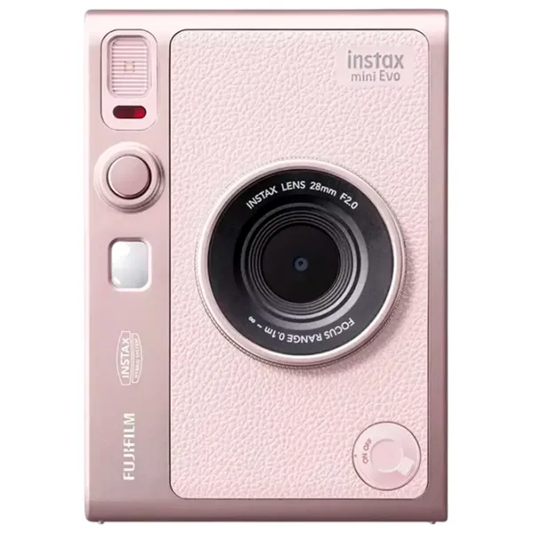 Cameră foto FujiFilm Instax Mini Evo Compact CMOS/ Pink photo 3