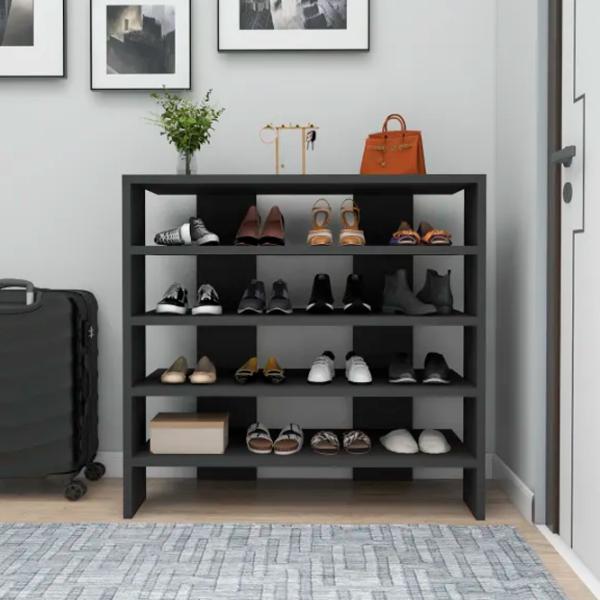 Стеллаж для обуви Trendy Sargel 72 x 75.6 x 31.4см /Anthracite /Антрацит photo 5