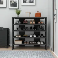 Etajeră pentru încălțăminte Trendy Sargel 72 x 75.6 x 31.4 /Anthracite /Anthracite photo 5