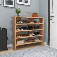 Etajeră pentru încălțăminte Trendy Sargel 72 x 75.6 x 31.4 /Atlantic Pine /Pine photo 3