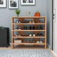 Etajeră pentru încălțăminte Trendy Sargel 72 x 75.6 x 31.4 /Atlantic Pine /Pine photo 5