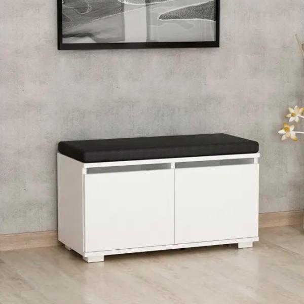 Обувной шкаф Trendy Drago 42 x 80 x 35см /White /Белый photo 4