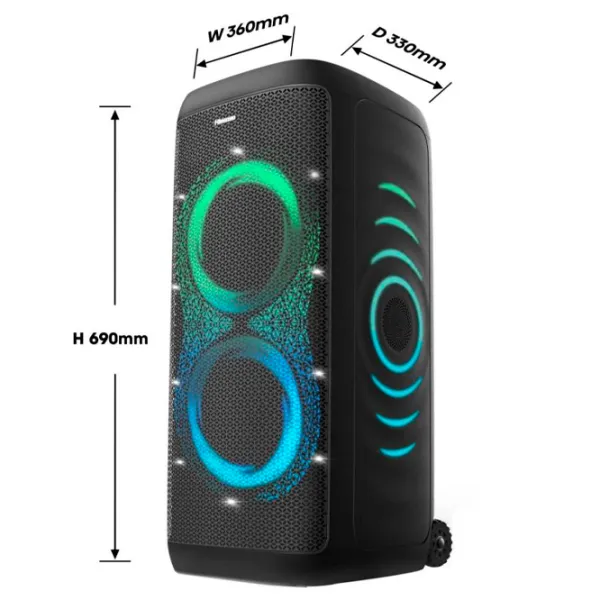 Boxă pentru Party Hisense Party Thunder 620 W / Black photo 12