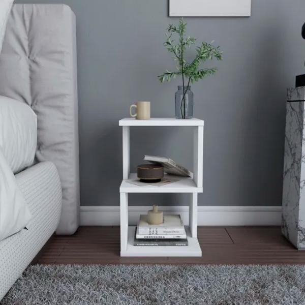 Noptiere Trendy Carter 49.4 x 29.6 x 29.6 / PAL / White photo 3