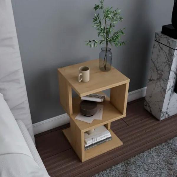 Noptiere Trendy Carter 49.4 x 29.6 x 29.6 / PAL / Stejar Sonoma photo 4