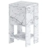Тумбочки Trendy EMA 55 x 30 x 30см / ДСП меламин / Carrara marble