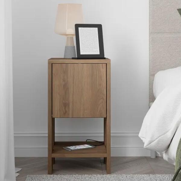 Тумбочки Trendy EMA 55 x 30 x 30см / ДСП меламин / Brown photo 3