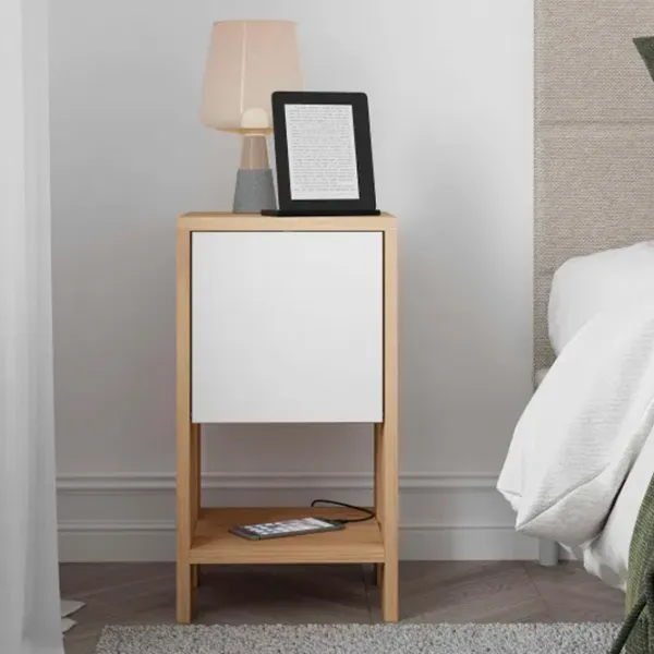 Noptiere Trendy EMA 55 x 30 x 30 / PAL melaminat / Stejar Sonoma photo 4