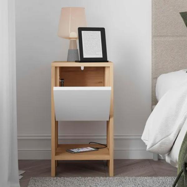 Noptiere Trendy EMA 55 x 30 x 30 / PAL melaminat / Stejar Sonoma photo 5
